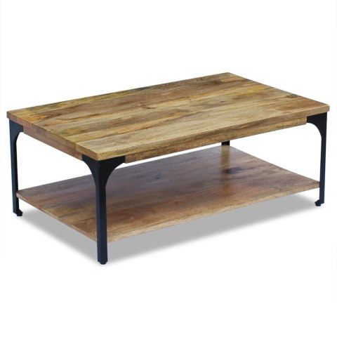 STOLIK KAWOWY Z DREWNA MANGO 100X60X38CM