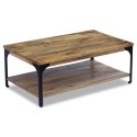 STOLIK KAWOWY Z DREWNA MANGO 100X60X38CM