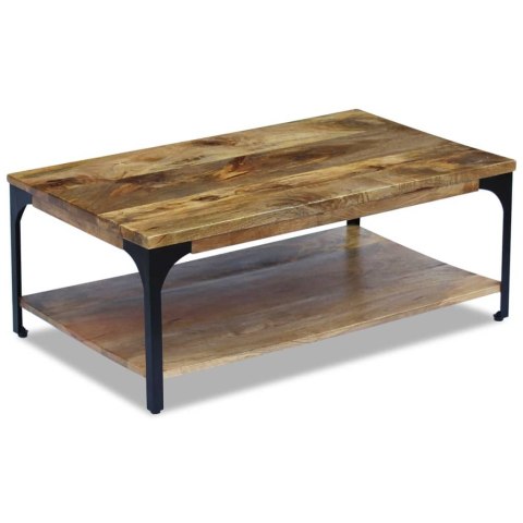 STOLIK KAWOWY Z DREWNA MANGO 100X60X38CM