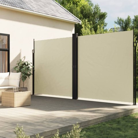ZWIJANA MARKIZA BOCZNA KREMOWA 220X1000CM