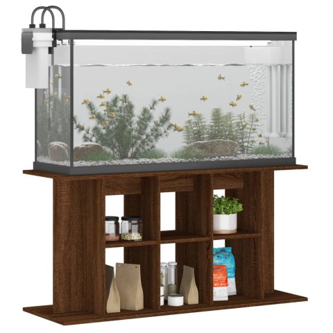 SZAFKA POD AKWARIUM BRĄZOWY DĄB 120X40X60CM