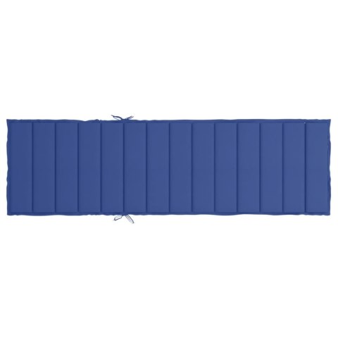 PODUSZKA NA LEŻAK NIEBIESKA 200X70X3CM TKANINA OXFORD