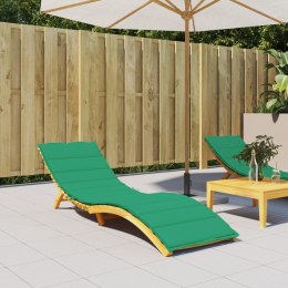 PODUSZKA NA LEŻAK ZIELONA 200X70X3CM TKANINA OXFORD