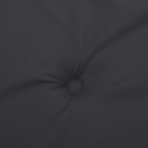 PODUSZKI NA KRZESŁA OGRODOWE 2 SZT. CZARNE 100X50X3CM
