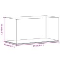 PUDEŁKO EKSPOZYCYJNE PRZEZROCZYSTE 24X12X11CM AKRYLOWE