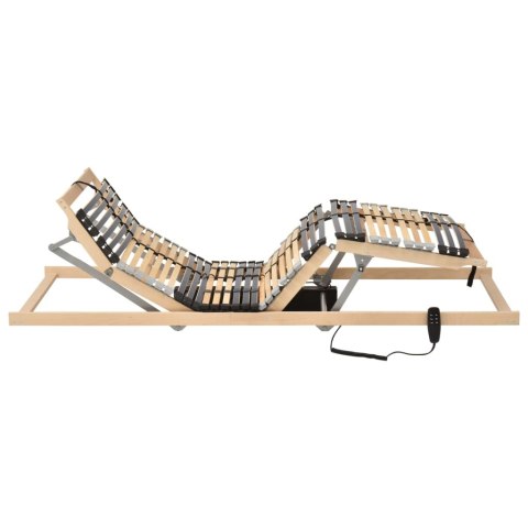 ELEKTRYCZNY STELAŻ DO ŁÓŻKA Z 42 LISTWAMI 7 STREF 90X200CM