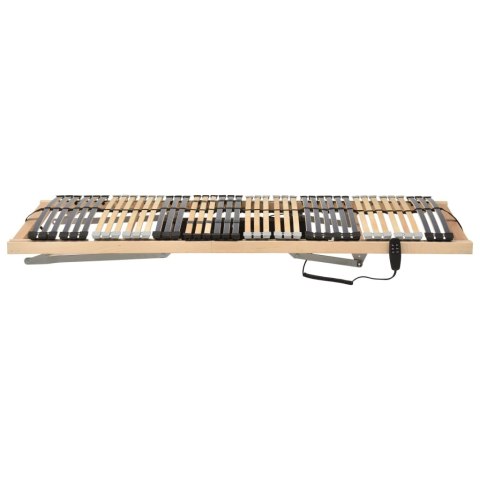 ELEKTRYCZNY STELAŻ DO ŁÓŻKA Z 42 LISTWAMI 7 STREF 90X200CM