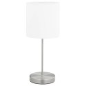 LAMPY STOŁOWE 2 SZT. DOTYKOWE BIAŁE E14