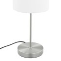 LAMPY STOŁOWE 2 SZT. DOTYKOWE BIAŁE E14