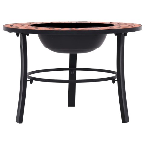 PALENISKO Z MOZAIKĄ TERAKOTA 68CM CERAMIKA