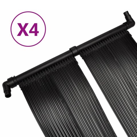 PANELE SOLARNE DO PODGRZEWANIA BASENU 4 SZT. 80X620CM