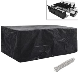POKROWIEC NA MEBLE OGRODOWE 8 OCZEK 229X113X73CM