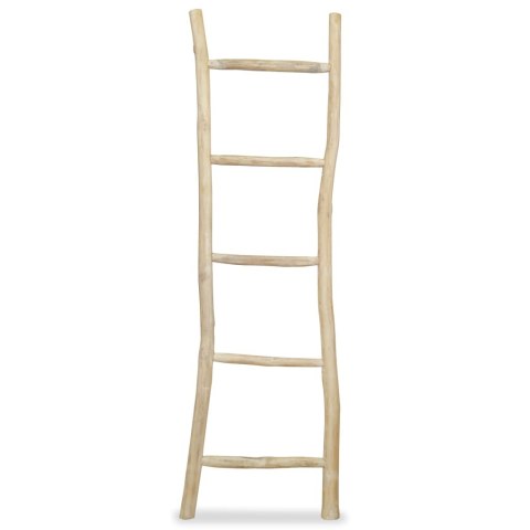 WIESZAK-DRABINKA NA RĘCZNIKI 5 SZCZEBLI TECZYNA 45X150CM