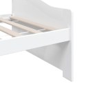 3-OSOBOWA SOFA/ŁÓŻKO BIAŁA DREWNO SOSNOWE 90X200CM