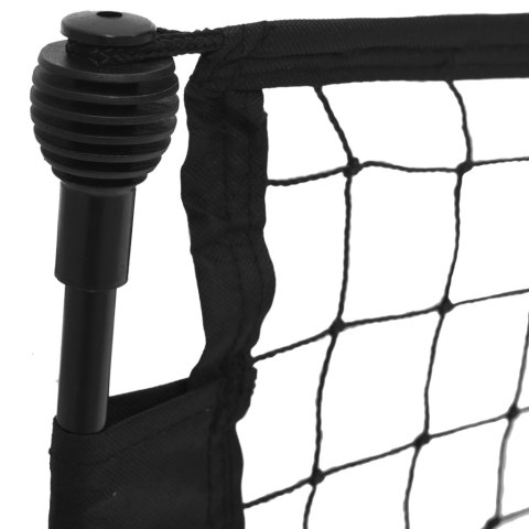 REBOUNDER PIŁKARSKI CZARNO-ŻÓŁTY 183X85X120CM POLIESTER