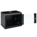 ŚCIENNA SZAFKA SERWEROWA 9U 19" IP20 600X450X510 MM