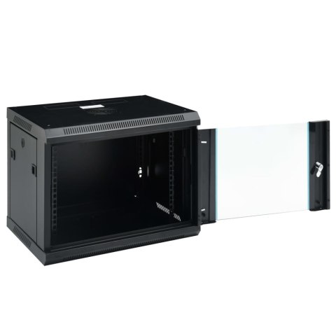 ŚCIENNA SZAFKA SERWEROWA 9U 19" IP20 600X450X510 MM