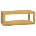 ŁAZIENKOWA PÓŁKA ŚCIENNA 90X45X35CM LITE DREWNO TEKOWE
