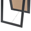 LUSTRO WOLNOSTOJĄCE W STYLU BAROKOWYM 160X40CM CZARNE