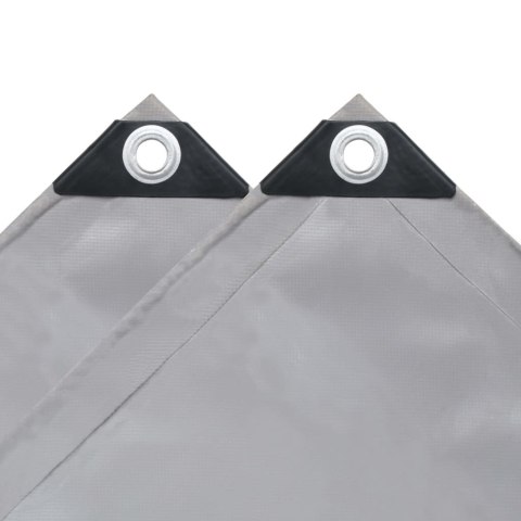 PLANDEKA PŁACHTA 650 G/M² 2X3M SZARA
