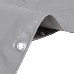 PLANDEKA PŁACHTA 650 G/M² 4X6M SZARA