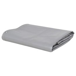 PLANDEKA PŁACHTA 650 G/M² 4X8M SZARA