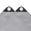 PLANDEKA PŁACHTA 650 G/M² 4X8M SZARA