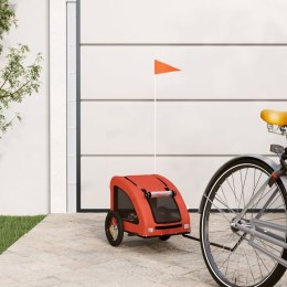 PRZYCZEPKA ROWEROWA DLA ZWIERZĄT TKANINA OXFORD I ŻELAZO