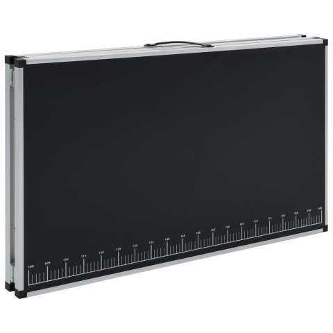 SKŁADANY STÓŁ DO TAPETOWANIA MDF I ALUMNIUM 300X60X78CM