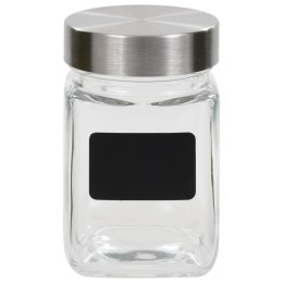 SŁOIKI DO PRZECHOWYWANIA Z NALEPKAMI 24 SZT. 300 ML