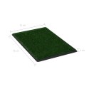 TOALETY DLA ZWIERZĄT Z TACĄ I SZTUCZNĄ TRAWĄ 2 SZT 76X51X3CM