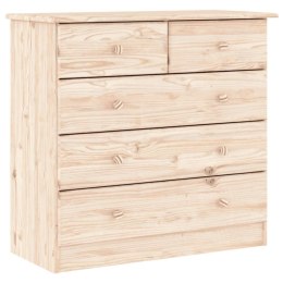 KOMODA ALTA 77X35X73CM DREWNO SOSNOWE