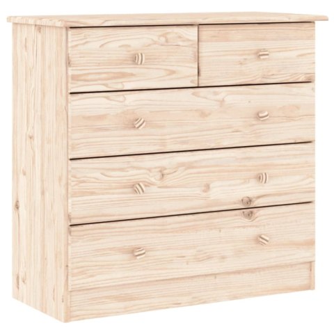 KOMODA ALTA 77X35X73CM DREWNO SOSNOWE