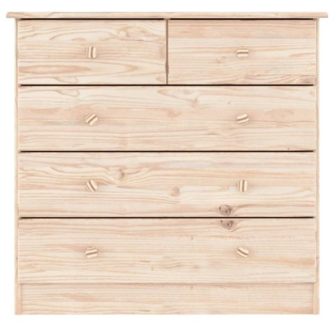 KOMODA ALTA 77X35X73CM DREWNO SOSNOWE