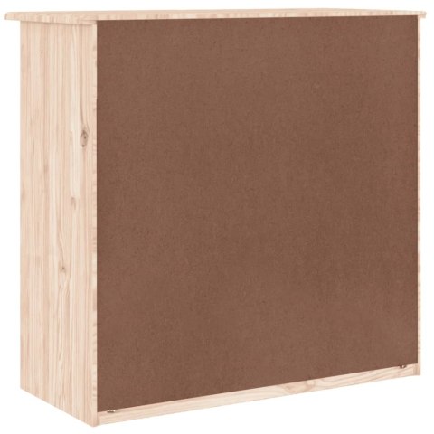 KOMODA ALTA 77X35X73CM DREWNO SOSNOWE