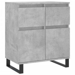 KOMODA SZAROŚĆ BETONU 60X35X70CM MATERIAŁ DREWNOPOCHODNY