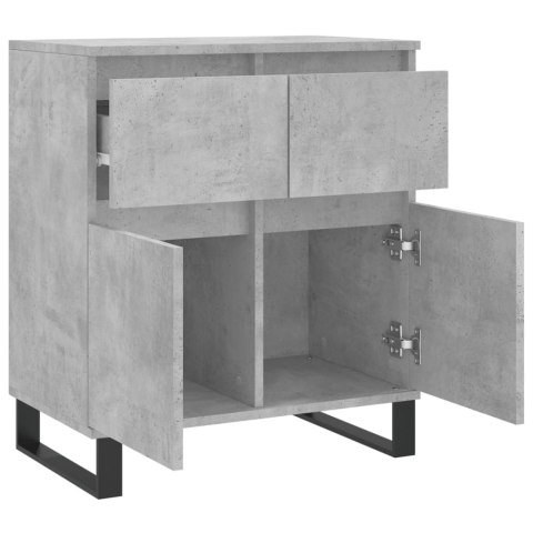 KOMODA SZAROŚĆ BETONU 60X35X70CM MATERIAŁ DREWNOPOCHODNY