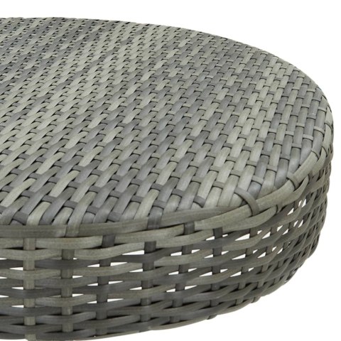 STOLIK OGRODOWY SZARY 60,5X106CM POLIRATTAN