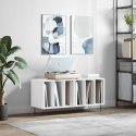 SZAFKA NA PŁYTY BIAŁA 100X38X48CM MATERIAŁ DREWNOPOCHODNY