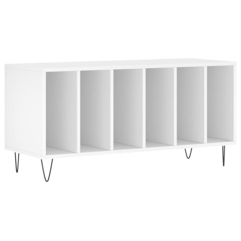 SZAFKA NA PŁYTY BIAŁA 100X38X48CM MATERIAŁ DREWNOPOCHODNY