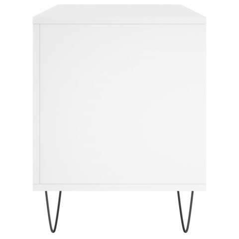 SZAFKA NA PŁYTY BIAŁA 100X38X48CM MATERIAŁ DREWNOPOCHODNY