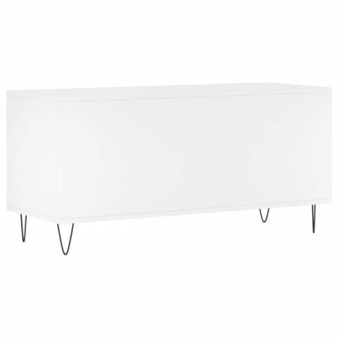 SZAFKA NA PŁYTY BIAŁA 100X38X48CM MATERIAŁ DREWNOPOCHODNY