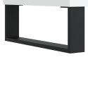 SZAFKA NA PŁYTY BIAŁA 121X38X48CM MATERIAŁ DREWNOPOCHODNY