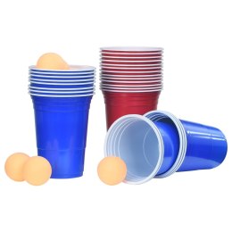 ZESTAW DO BEER PONGA STOŁOWEGO 0,5 L PLASTIK
