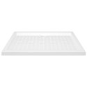 BRODZIK PRYSZNICOWY Z WYPUSTKAMI BIAŁY 70X100X4CM ABS