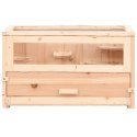 KLATKA DLA CHOMIKA 60X30X35CM LITE DREWNO JODŁOWE