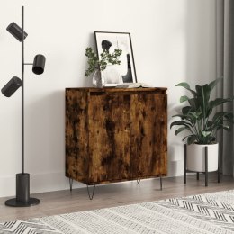 KOMODA PRZYDYMIONY DĄB 60X35X70CM MATERIAŁ DREWNOPOCHODNY