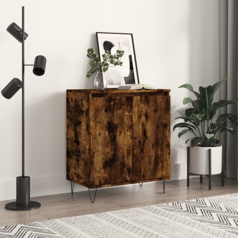 KOMODA PRZYDYMIONY DĄB 60X35X70CM MATERIAŁ DREWNOPOCHODNY