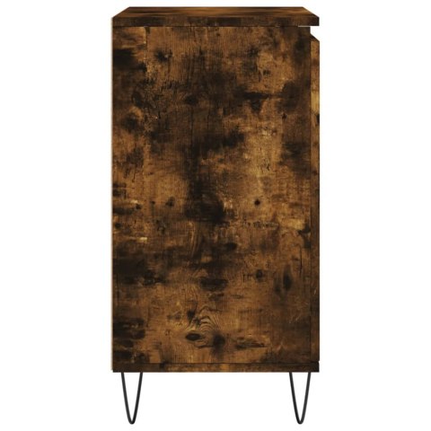 KOMODA PRZYDYMIONY DĄB 60X35X70CM MATERIAŁ DREWNOPOCHODNY