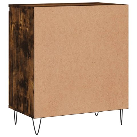 KOMODA PRZYDYMIONY DĄB 60X35X70CM MATERIAŁ DREWNOPOCHODNY